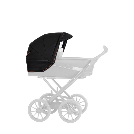 STORK Barnevognskaleche | Sort / Rav