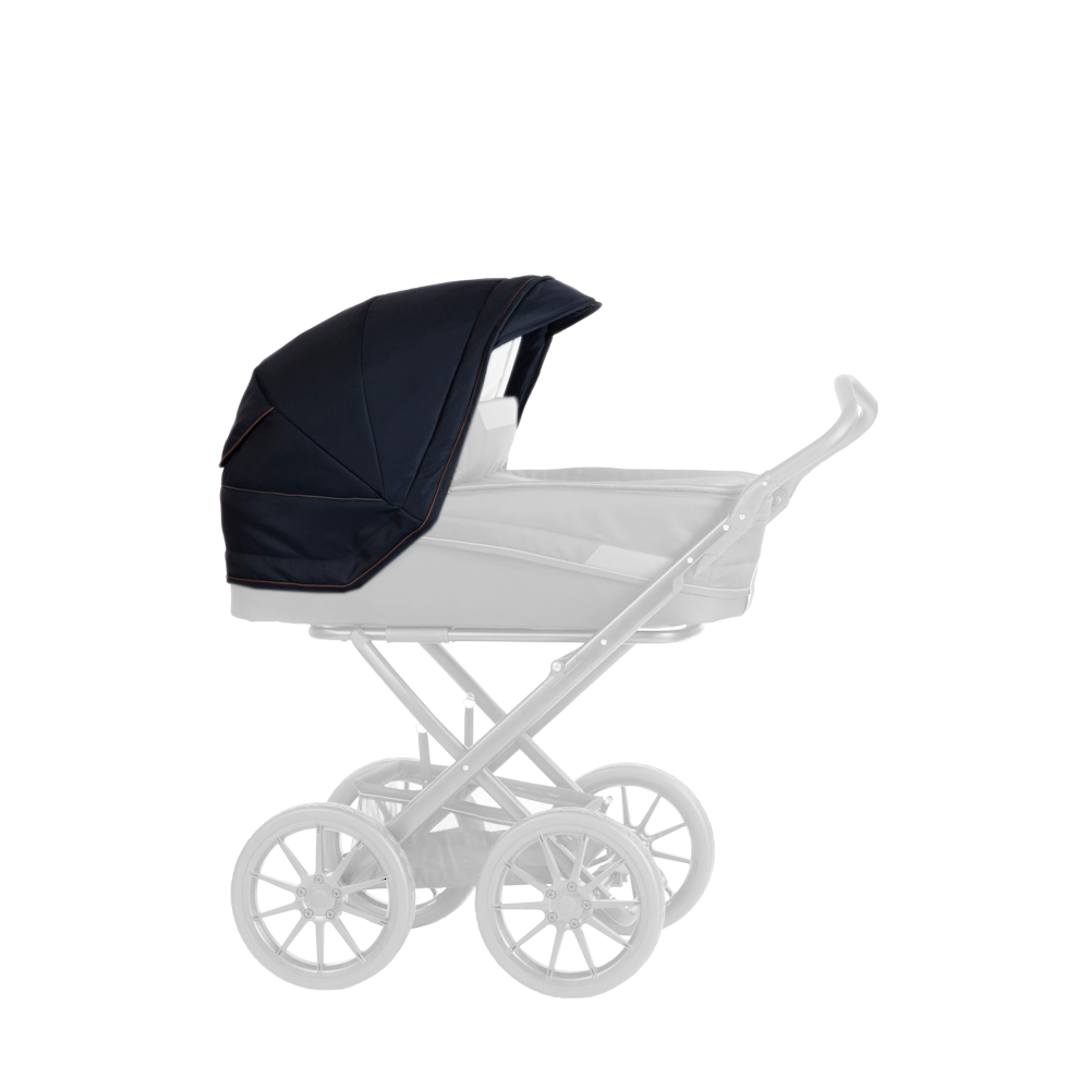 STORK Barnevognskaleche Navy/Blue Brown