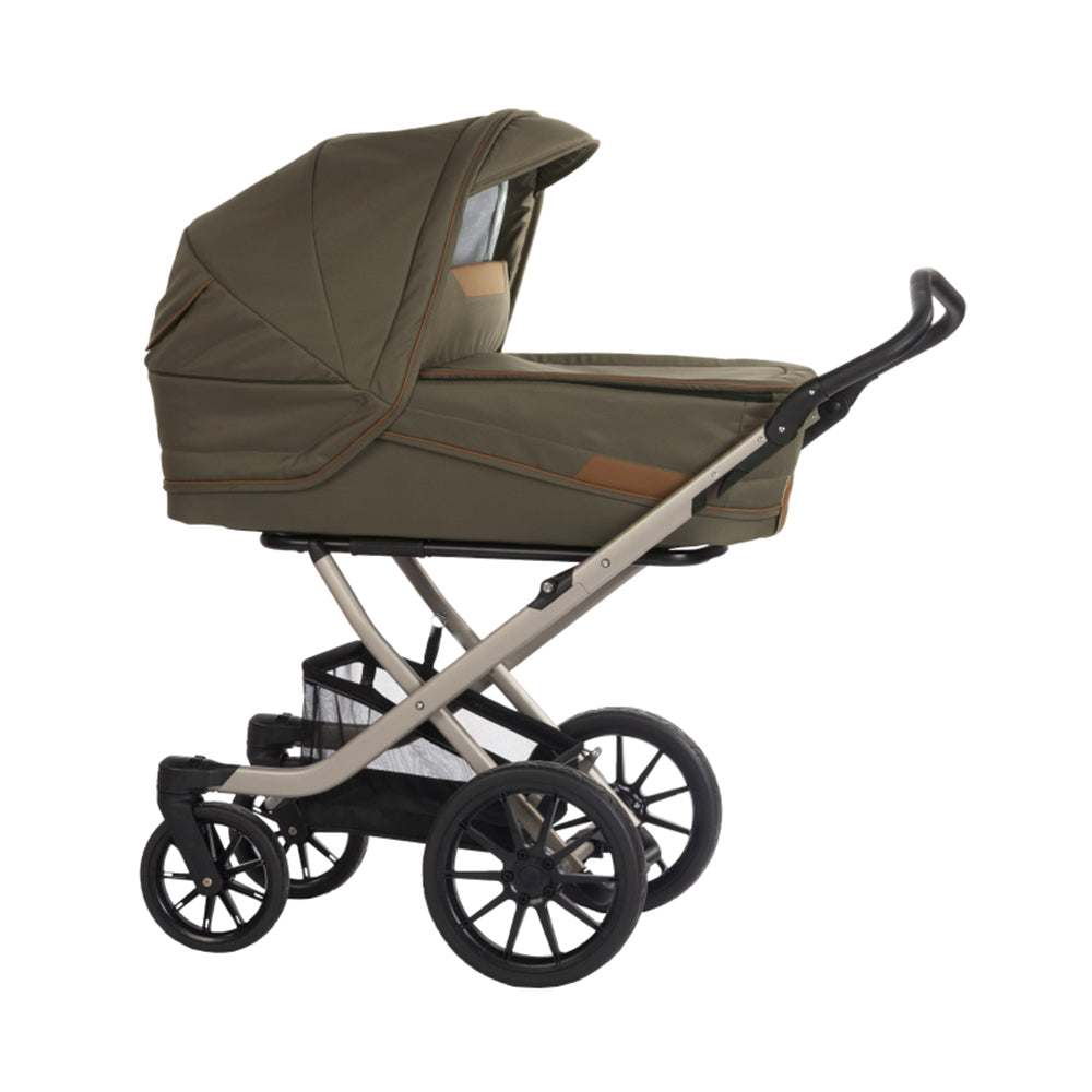 STORK Free Oliven / cognac – Champagne Stel