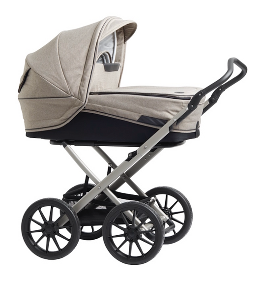 STORK Classic Sand / Sort | Champagne Stel